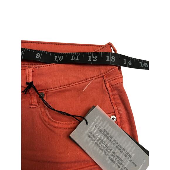 Dear John Women's Jean Shorts in Rust - Picture 8 of 12